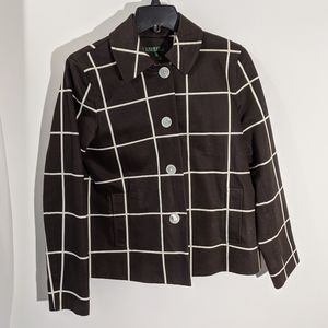 LAUREN RALPH LAUREN BLAZER MEDIUM